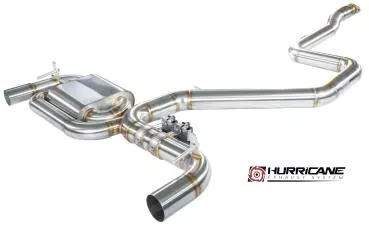 Hurricane Exhaust 3.5" ECE Klappenanlage für Hyundai i30 N OPF, Performance OPF, Project C OPF 250-275PS V2